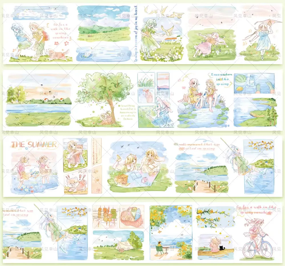 5599-Fairytale Fairyland Studio-6x100cm Glossy PET Tape