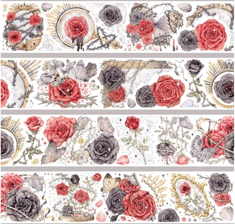 5601-Strawberry Studio-6x100cm Shell Luster PET Tape