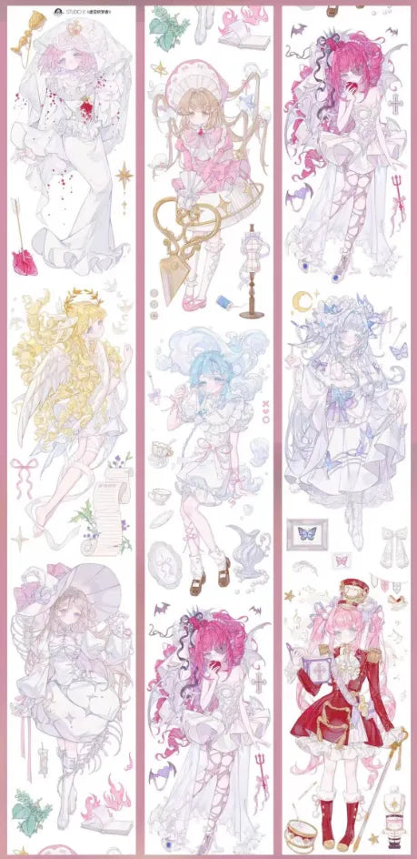 5618-StudioVI Studio-6x100cm Shell Luster PET Tape