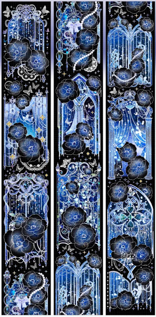 5671-XU SHI Studio-6x100cm Shell Luster PET Tape