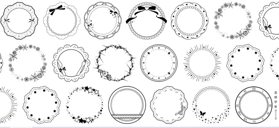 5692-NEW Studio-6x100cm Precut Holographic Silver PET Tape