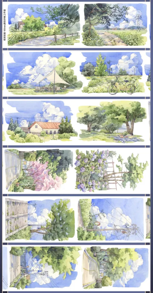 5761-Wines Studio-7x125cm Shell Luster PET Tape