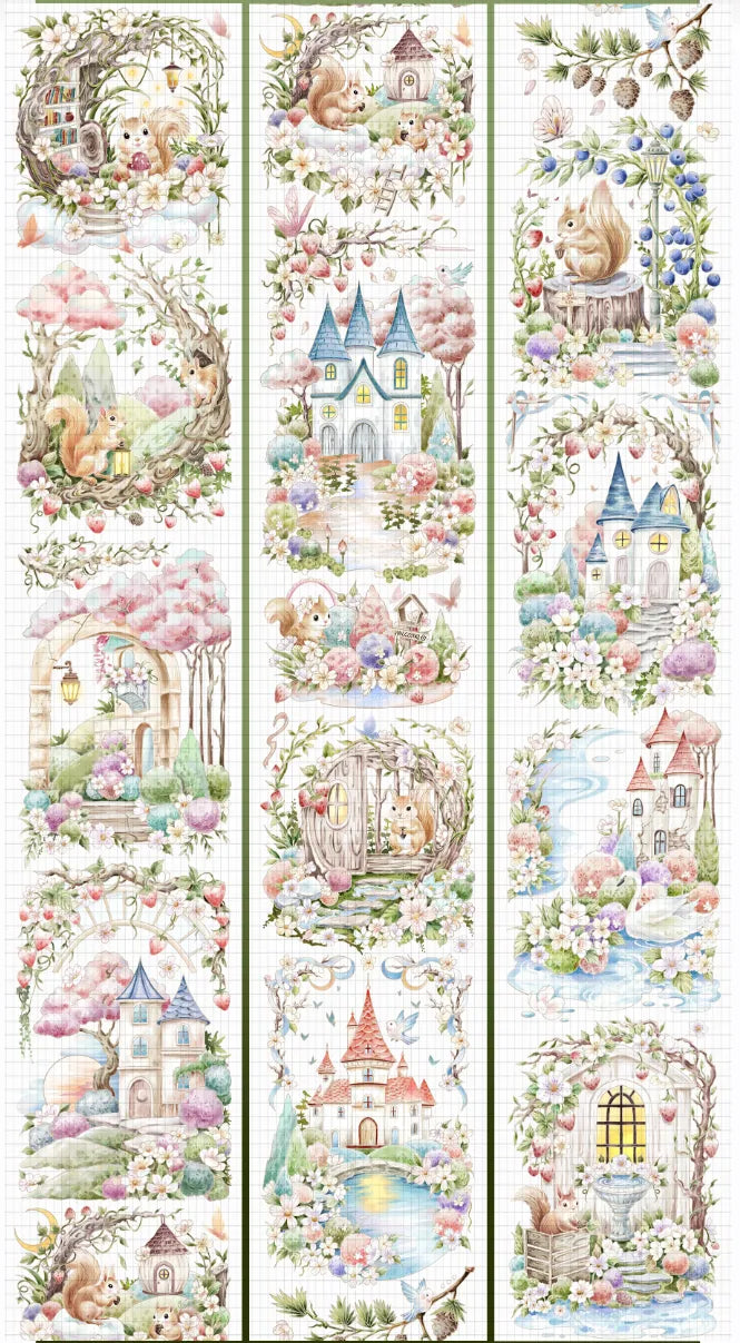 5844-WU TONG Studio-7.5x120cm Shell Luster PET Tape