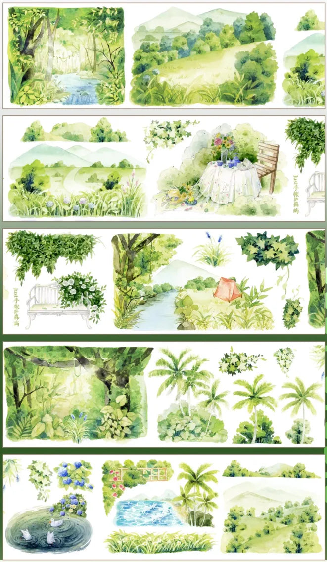 5882-JUST Studio-7x100cm Shell Luster PET Tape