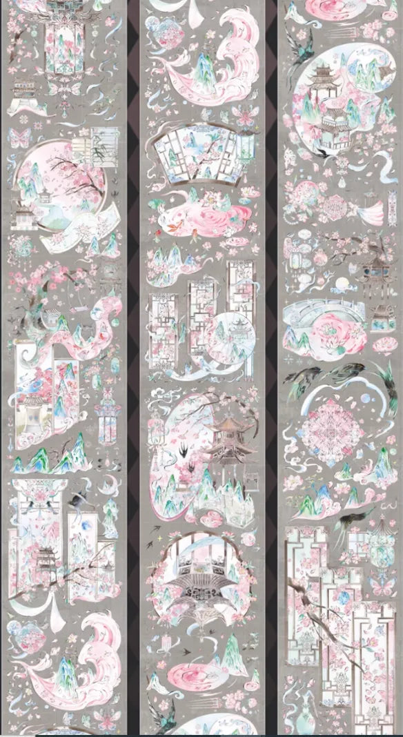 5896-FUGUI LEE Studio-6x100cm Shell Luster PET Tape