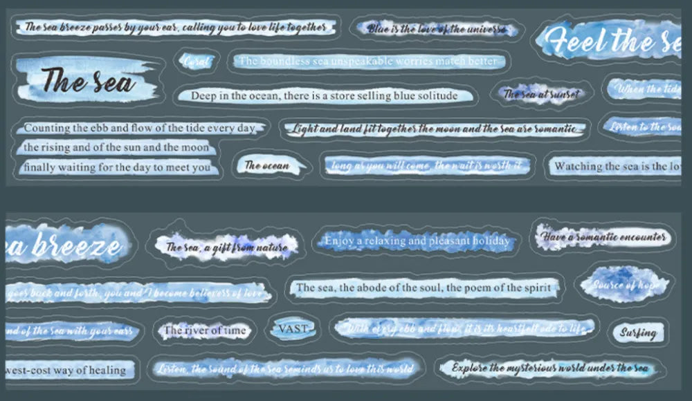 5980-Have a Good Day Studio-5x200cm Pre Cut Gloss PET Tape