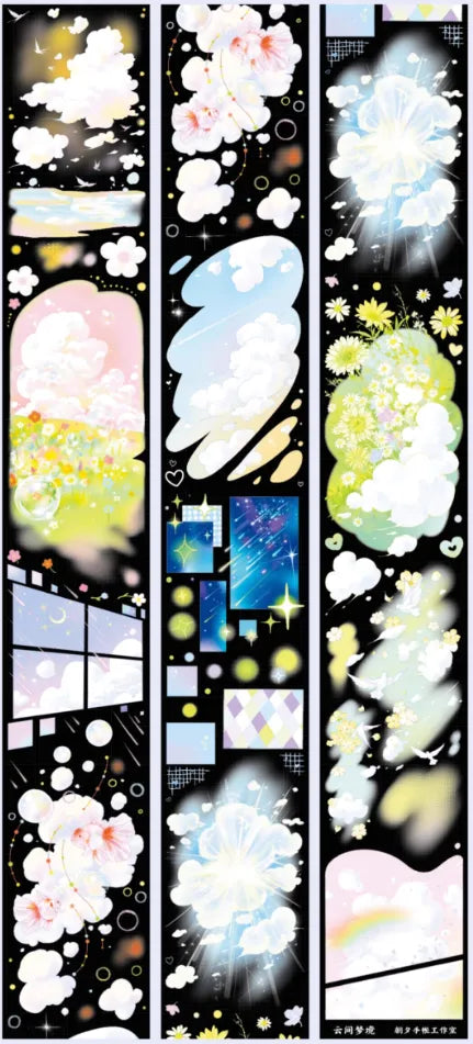 5988-ZHAOXI Studio-6x100cm Shell Luster PET Tape