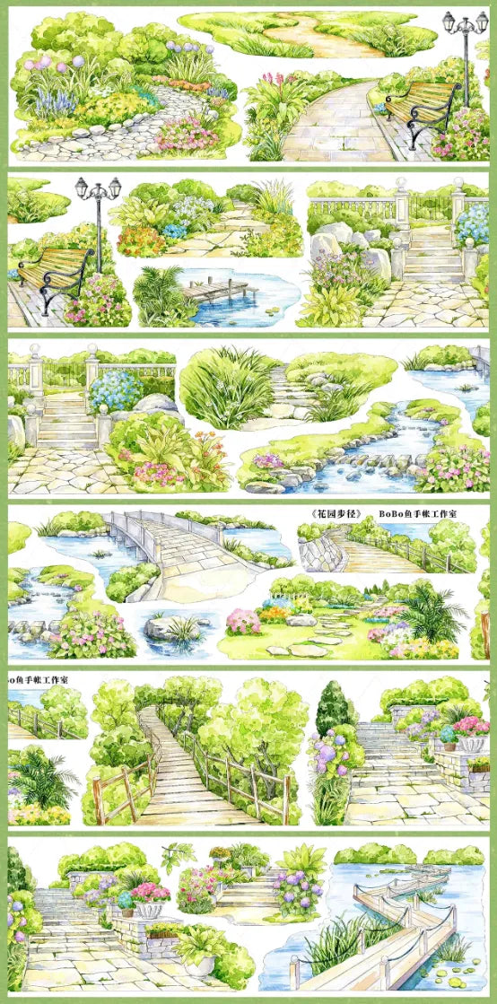 6004-BOBO FISH Studio-7x100cm Shell Luster PET Tape