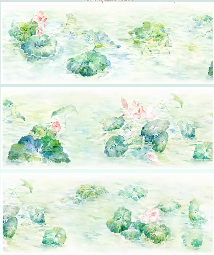 6053-SAMA Studio-7x52cm Half Translucent Holographic PET Tape