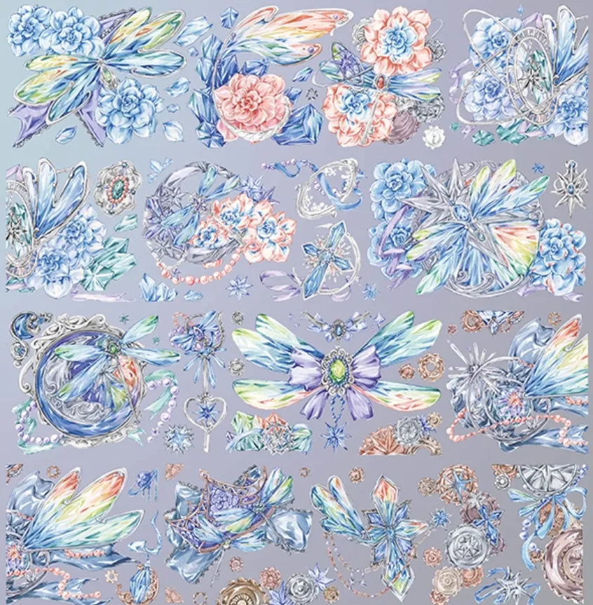 6076-Cybloom Studio-7x100cm Shell Luster PET Tape