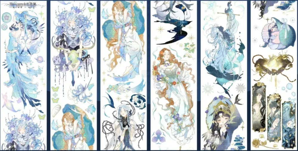 6124-NINTH FAIRWAY Studio-6x100cm Shell Luster PET Tape