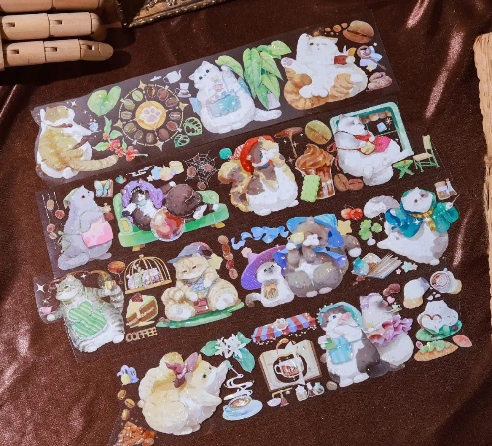 6128-Realheart Studio-6x100cm Shell Luster PET Tape