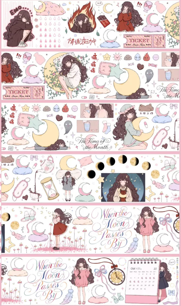 6167-Gui Studio-7x100cm Shell Luster PET Tape