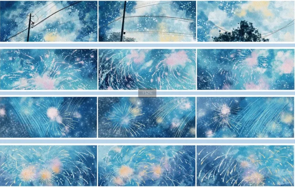 6177-GiveUStar Studio-4.5x147cm Glossy PET Tape