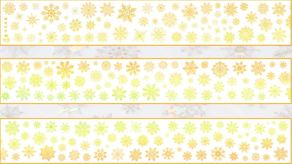 6190-UntilYou Studio-6x100cm Pre Cut Gold Shell Luster PET Tape