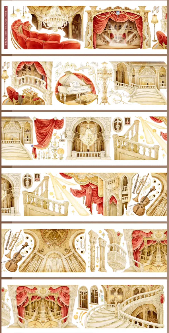 6322-HEDGEHOG Studio-6x100cm Shell Luster PET Tape