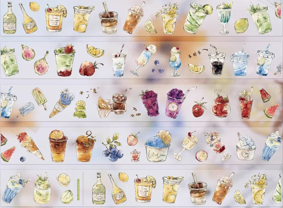 6345-XIAO BAI Studio-4x120cm Precut Matte PET Tape