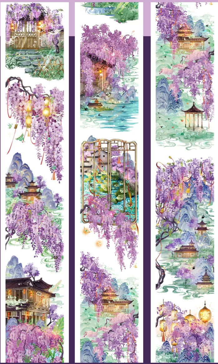 6416-ZHIXINGCHEN Studio-6x100cm Shell Luster PET Tape