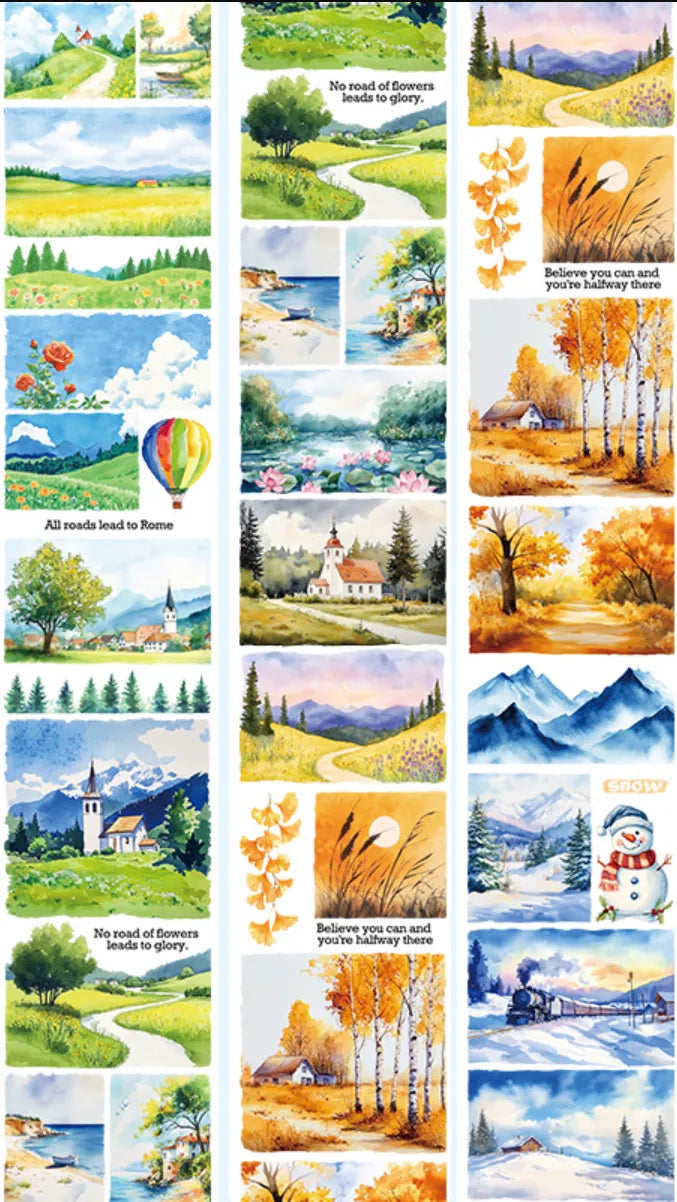 6419-8x100cm Glossy PET Tape