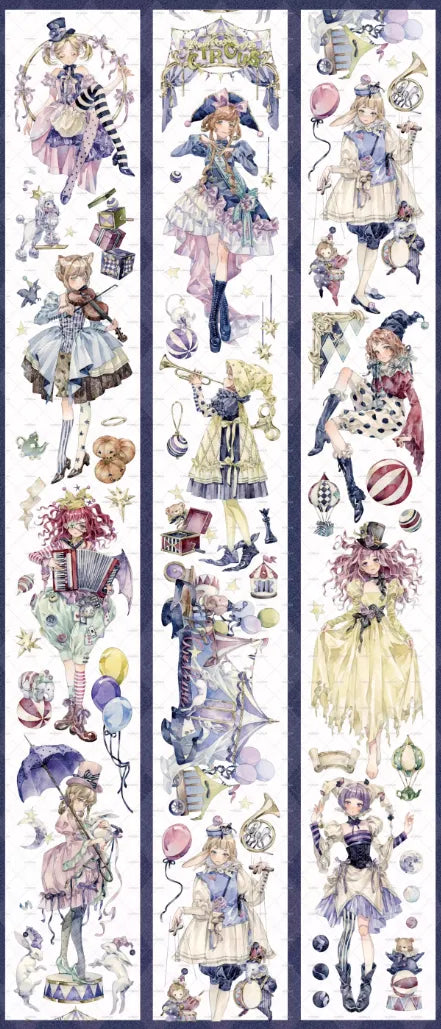 6426-MOODTAPE Studio-5x100cm Iridescent PET Tape