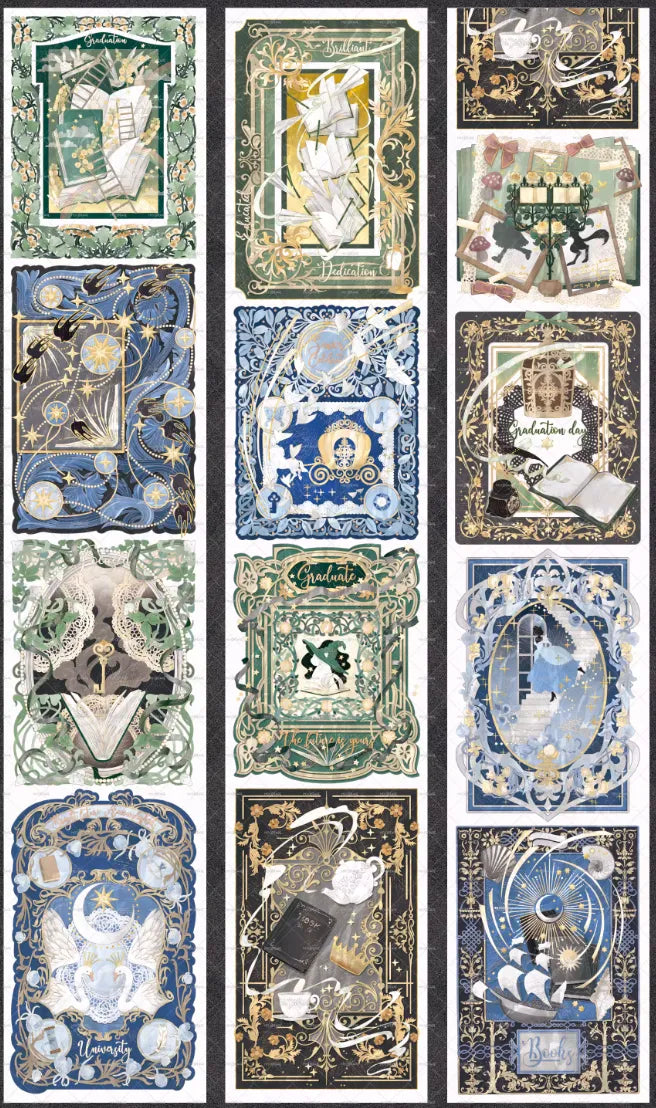 6428-MOODTAPE Studio-6.5x100cm Holographic Silver PET Tape