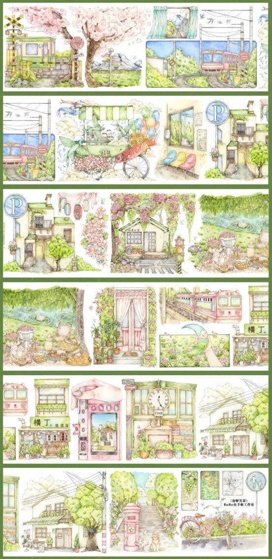 6579-BOBO FISH Studio-7x100cm Pre Cut Gloss PET Tape