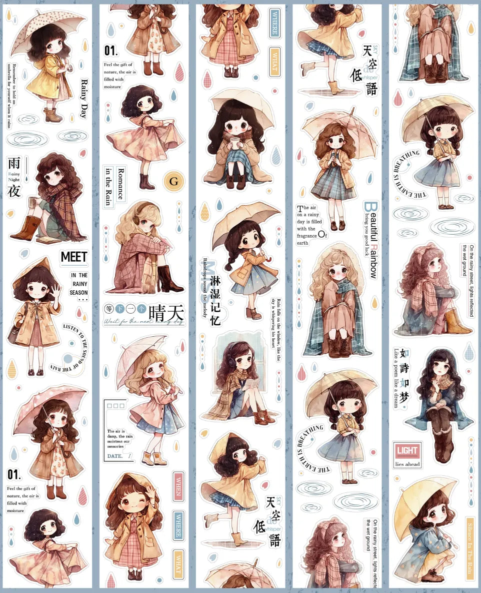 6599-Simple Studio-6x150cm Pre Cut Gloss PET Tape