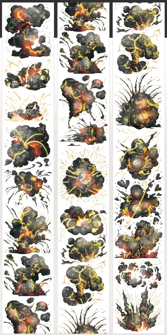 6689-StudioVI Studio-6.5x100cm Shell Luster PET Tape