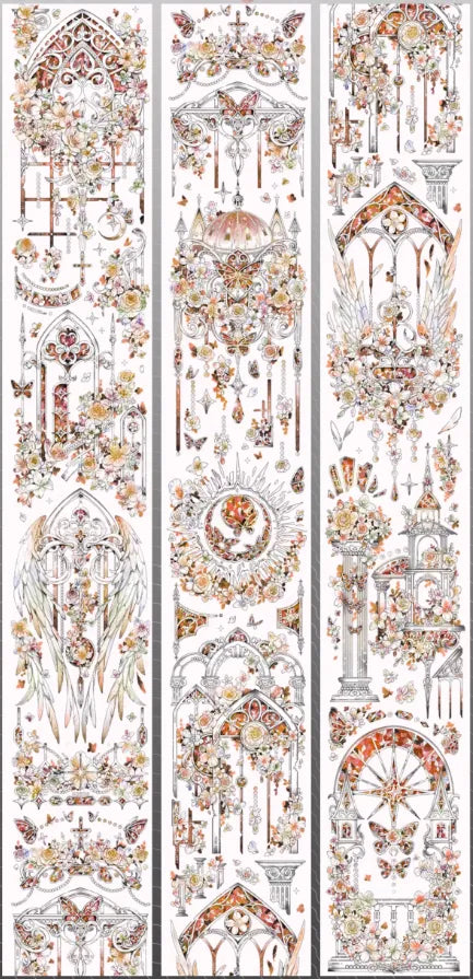 6736-Sleepless Champion Studio-6x100cm Shell Luster PET Tape