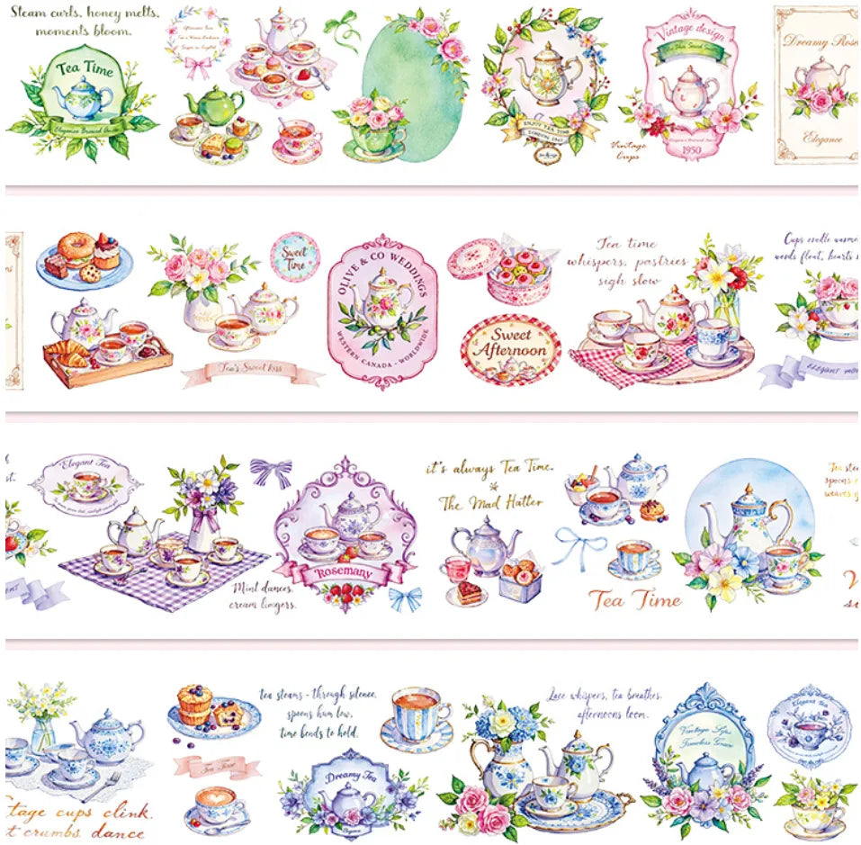 6774-5x100cm Silver Shell Luster PET Tape