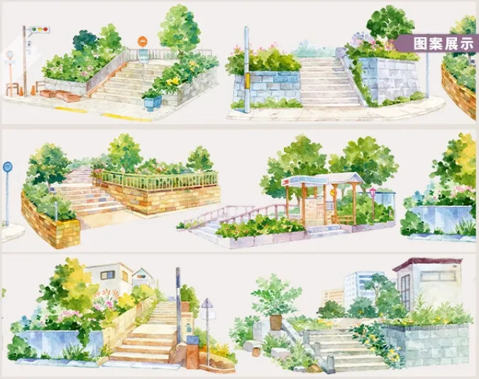 6797-ZHAIMAOJU Studio-7x72cm Glossy PET Tape