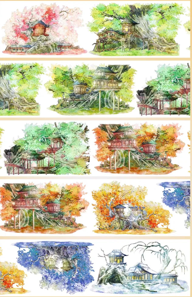 6845-SHI AN Studio-8x100cm Glossy PET Tape