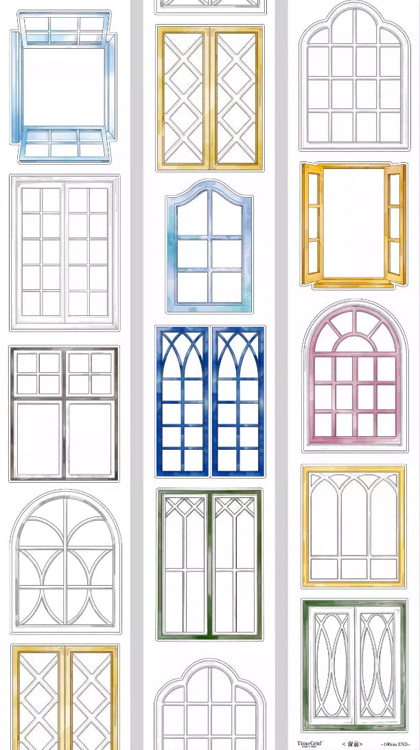 6871-TimeGrid Studio-6.5x100cm PET Tape