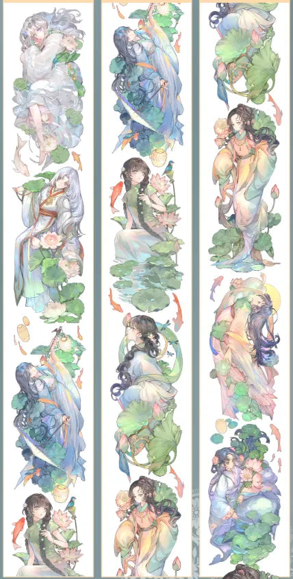 6894-YI MU YI HENG Studio-6.5x100cm Shell Luster PET Tape