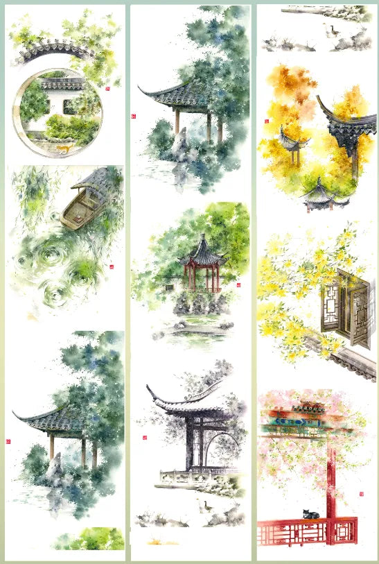 6903-SAMA Studio-8x86cm Precut Shell Luster PET Tape