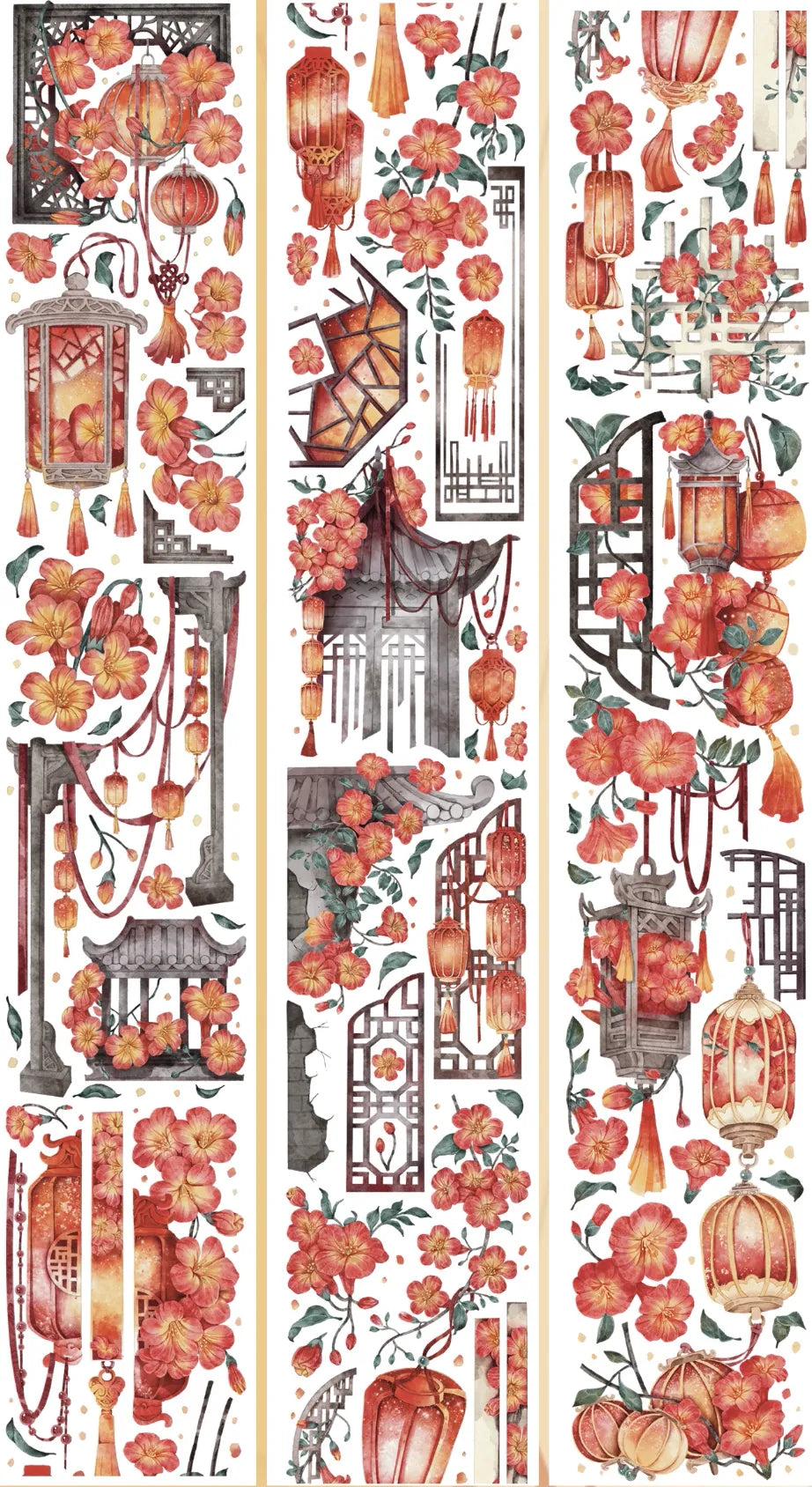 6905-SAMA Studio-6.5x108cm Precut Shell Luster PET Tape