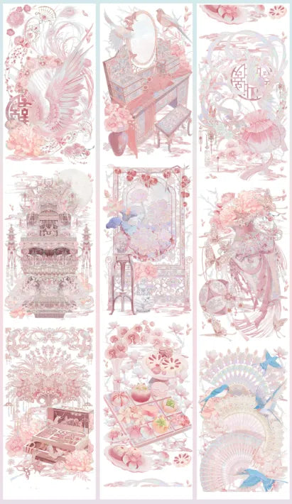 6906-SAMA Studio-7.5x110cm Precut Shell Luster PET Tape