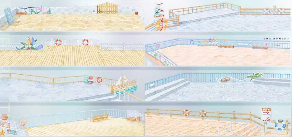 6995-JINGWUZHI Studio-5.5x200cm Glossy PET Tape