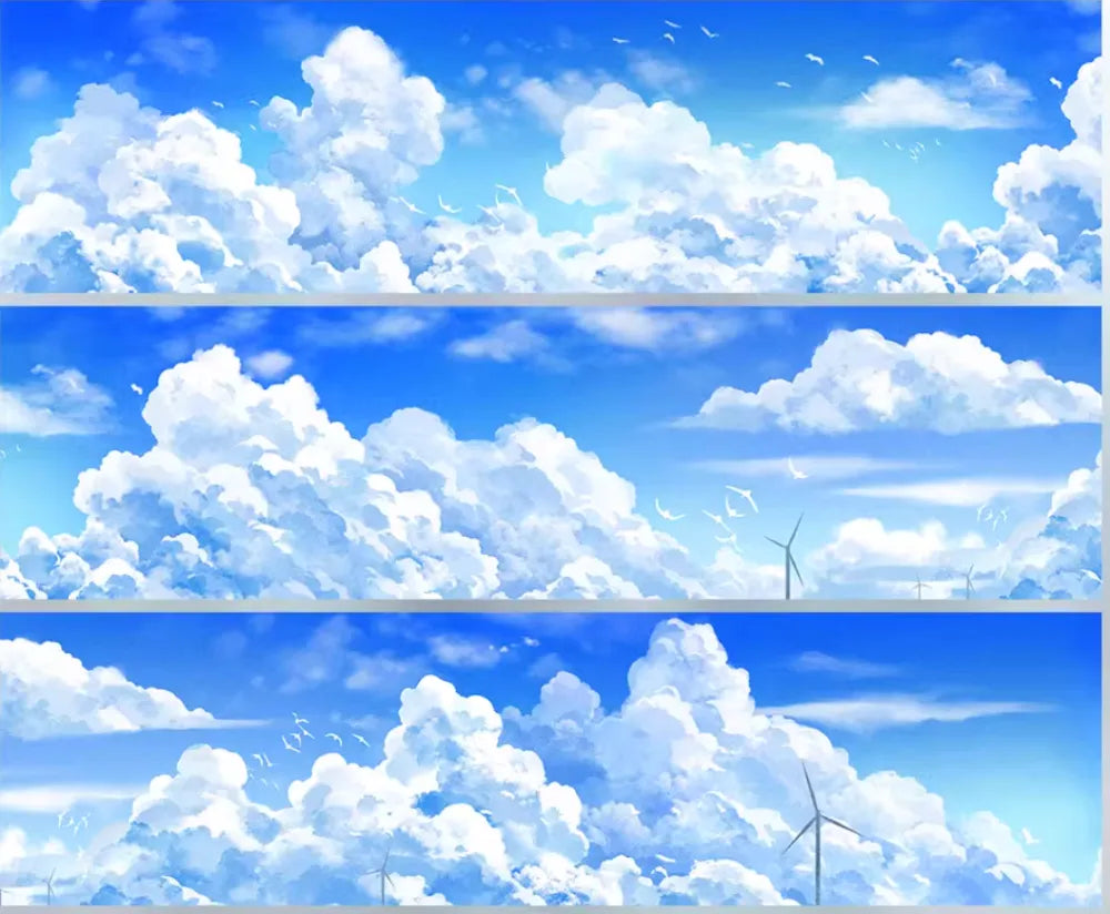 7003-JINGWUZHI Studio-6x57cm Glossy PET Tape