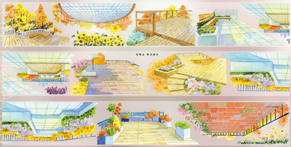 7021-JINGWUZHI Studio-7x120cm Glossy PET Tape