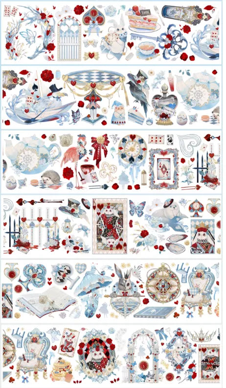 7061-SAMA Studio-7x130cm Precut Shell Luster PET Tape