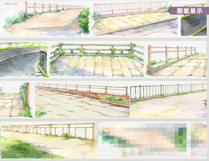 7095-ZHAIMAOJU Studio-6.5x125cm Glossy PET Tape