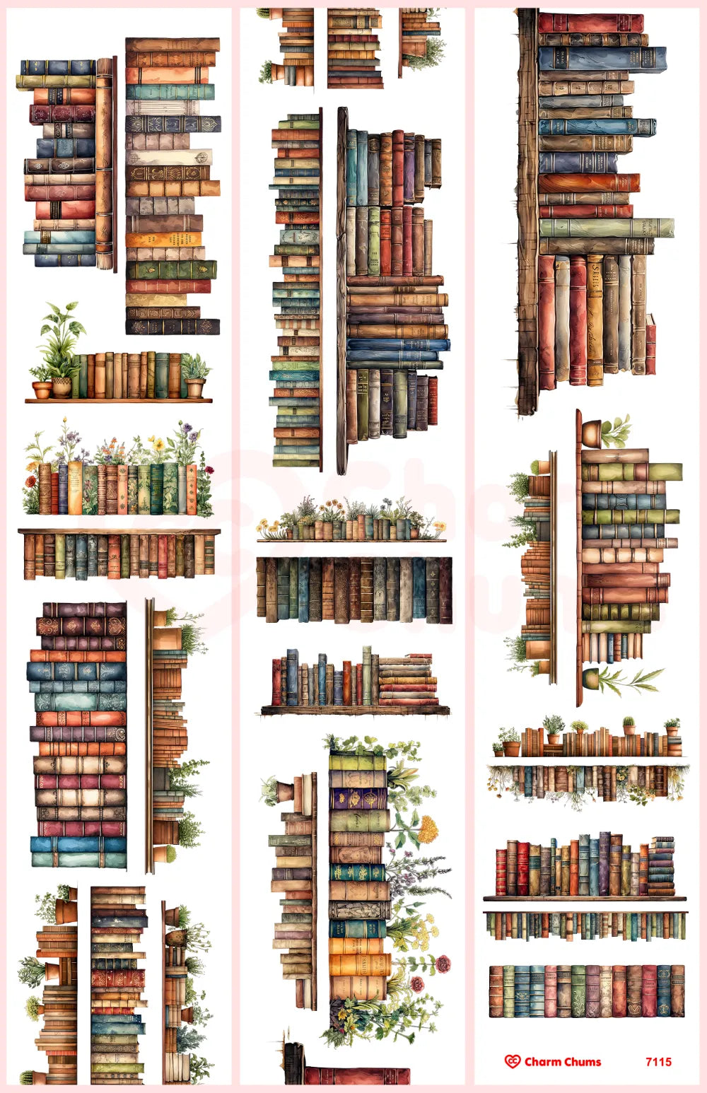 7115-CharmChums-7x100cm Glossy PET Tape