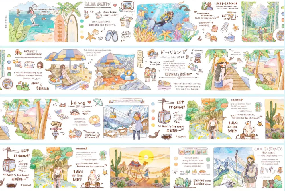 7246-7x150cm Pre Cut Gloss PET Tape