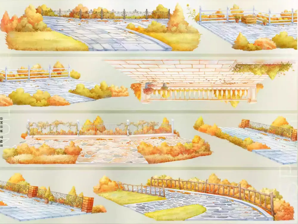 7338-JINGWUZHI Studio-6x126cm Pre Cut Gloss PET Tape