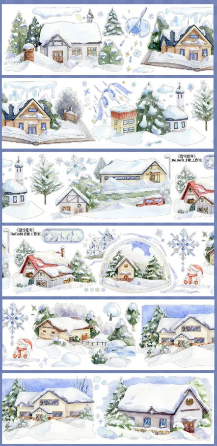 7360-BOBO FISH Studio-7x100cm Pre Cut Gloss PET Tape