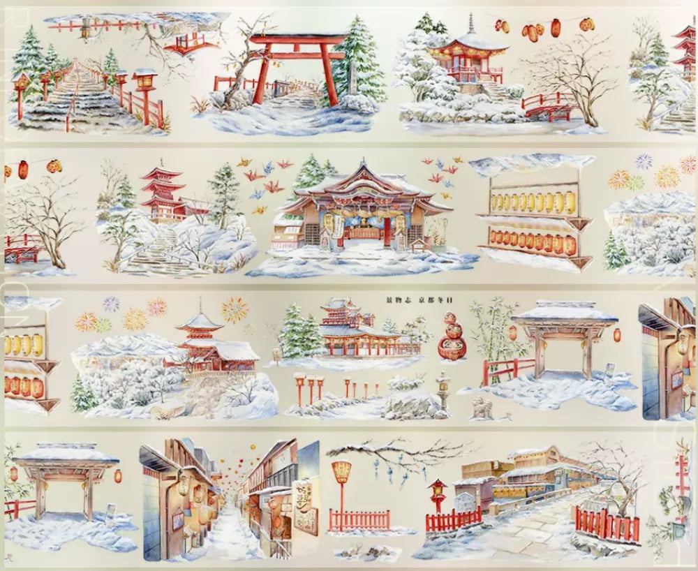 7435-JINGWUZHI Studio-7x116cm Glossy PET Tape