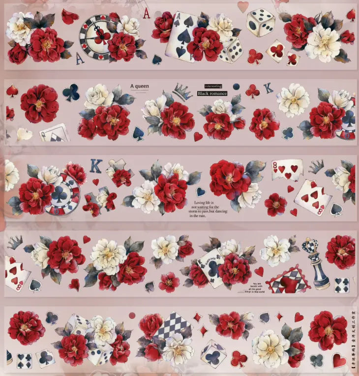7439-YIER Studio-6x150cm Precut Shell Luster PET Tape