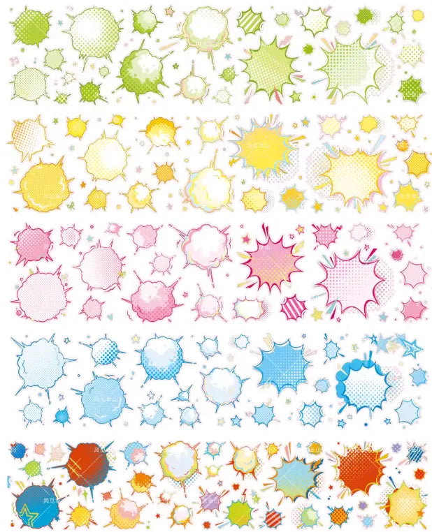 7537-Fairytale Fairyland Studio-5x100cm Precut Shell Luster PET Tape