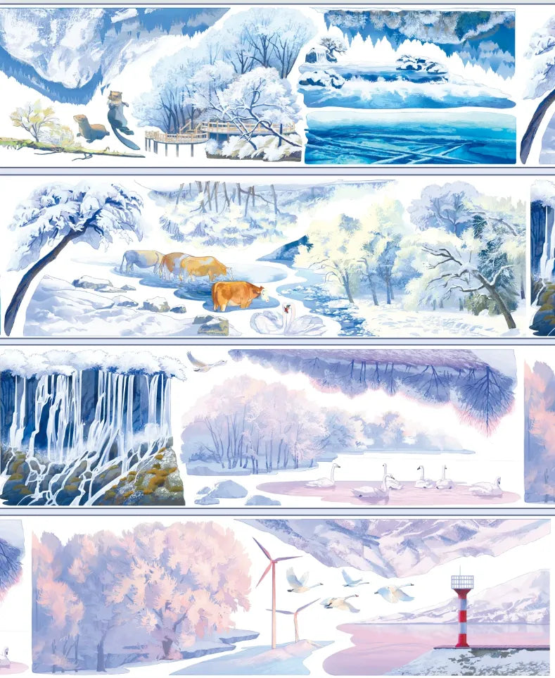 7757-XIN TIAN Studio-8x100cm Glossy PET Tape